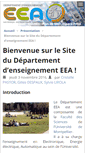 Mobile Screenshot of eea.univ-montp2.fr