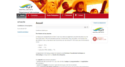 Desktop Screenshot of iutdepinfo.iutmontp.univ-montp2.fr