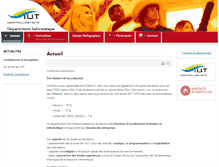 Tablet Screenshot of iutdepinfo.iutmontp.univ-montp2.fr